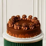 Eggless Ferrero Rocher Cake
