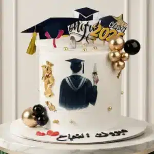 vibe graduation cake