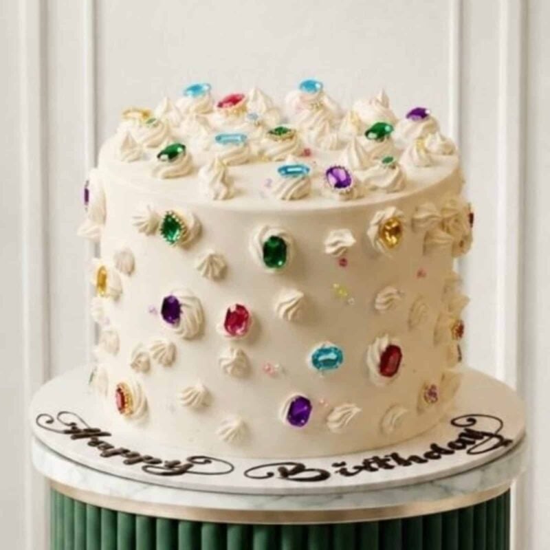 Crystal white cake Crystal white cake