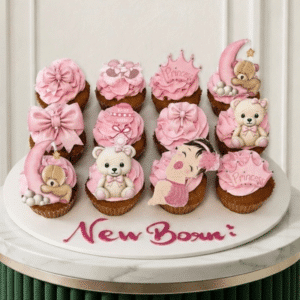 New Born Cupcakes pink