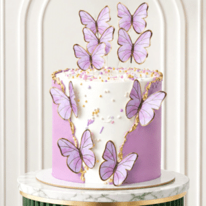 Purple Butterfly Cake